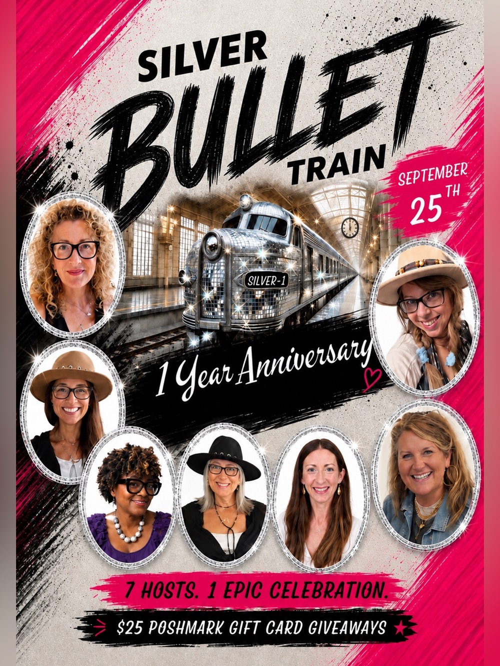 Official Silver Bullet Train Event!
Sept 25th $5 BLITZ in each show! - Picture 1 of 14